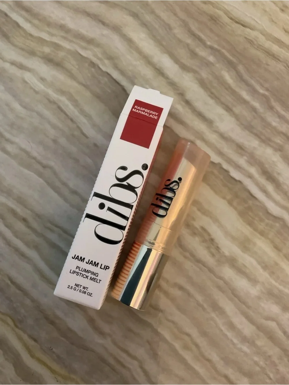 Dibs Jam Jam Lip Plumping Melt - Raspberry Marmalade